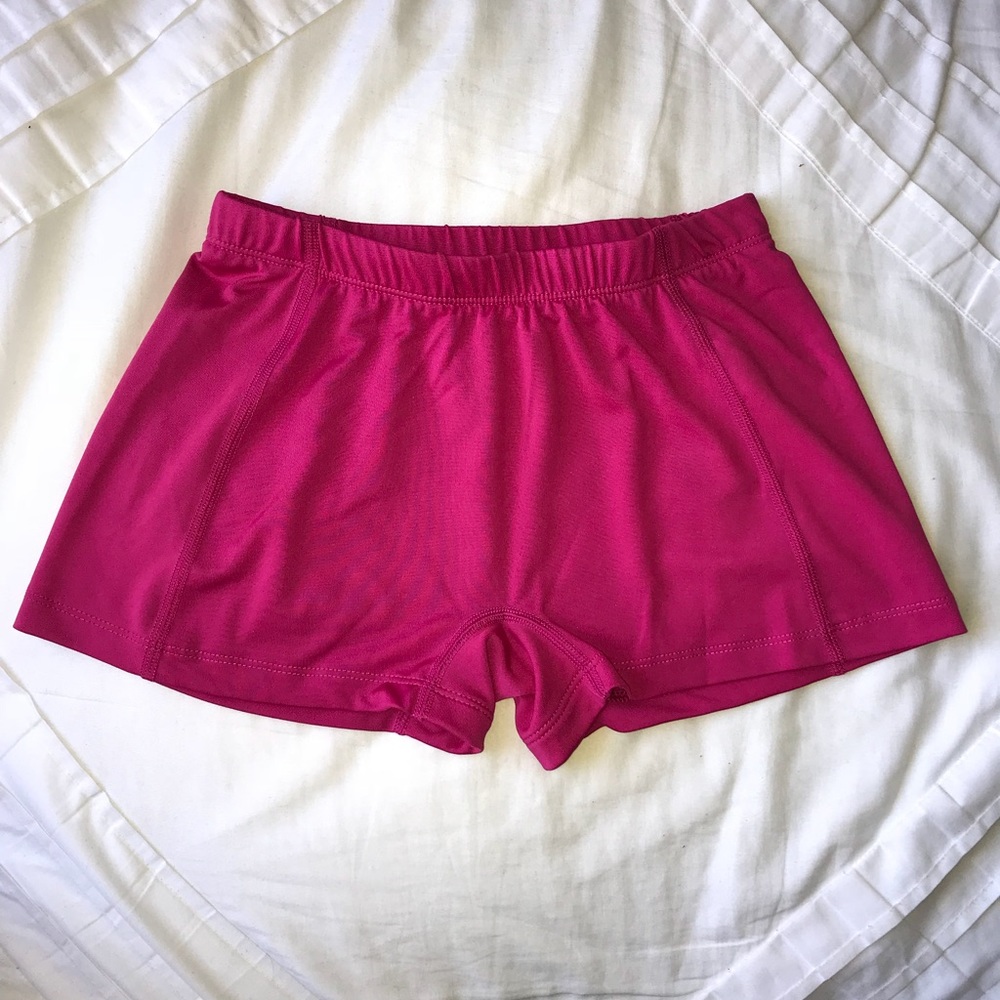 BCG pink training shorts